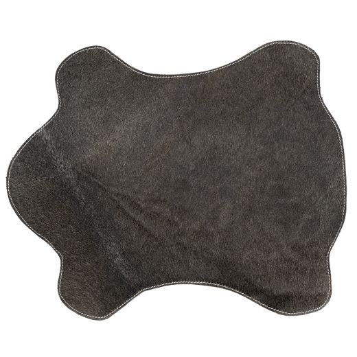 placemat cow hide shaped grey 30x48cm (bos taurus taurus)