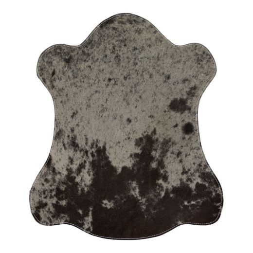 placemat cowhide shaped black/white 30x48cm (bos taurus taurus)