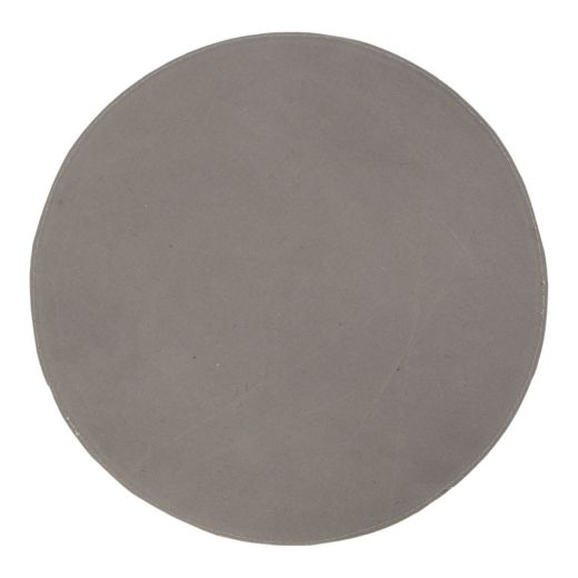 placemat cowhide round grey Ø38cm (bos taurus taurus)