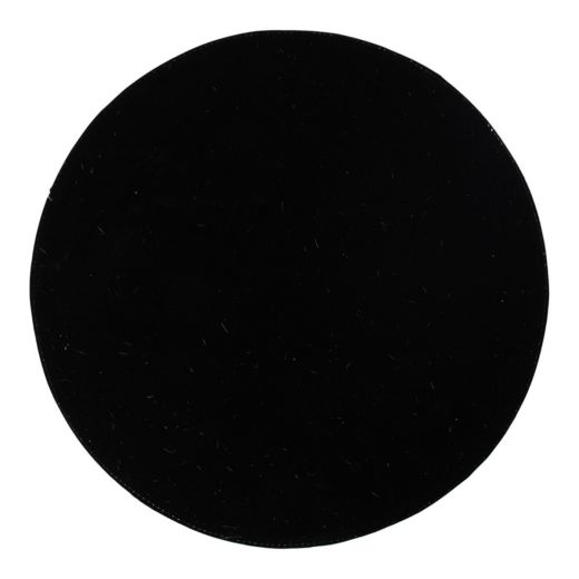 placemat cowhide round black/white Ø38cm (bos taurus taurus)