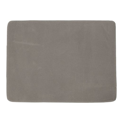 placemat cowhide rectangular grey 30x40cm (bos taurus taurus)