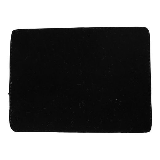 placemat cowhide rectangular black/white 30x40cm (bos taurus taurus)