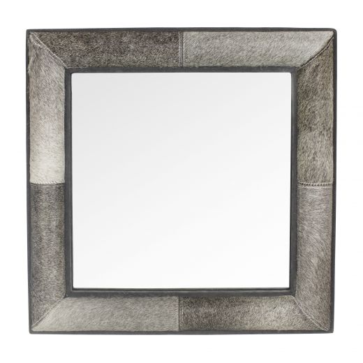 mirror square cow grey 50x50cm (bos taurus taurus)