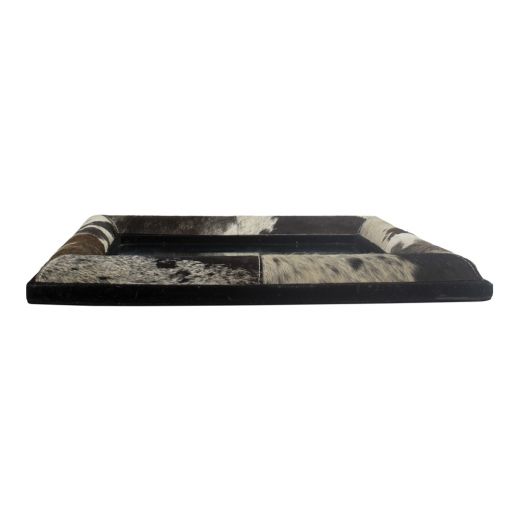 mirror square cow black 50x50cm (bos taurus taurus)
