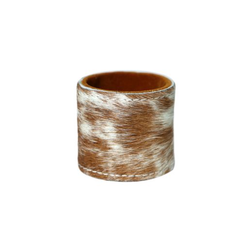 napkin ring cow brown 5cm (bos taurus taurus)