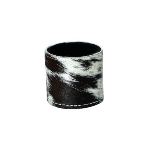 napkin ring cow black 5cm (bos taurus taurus)