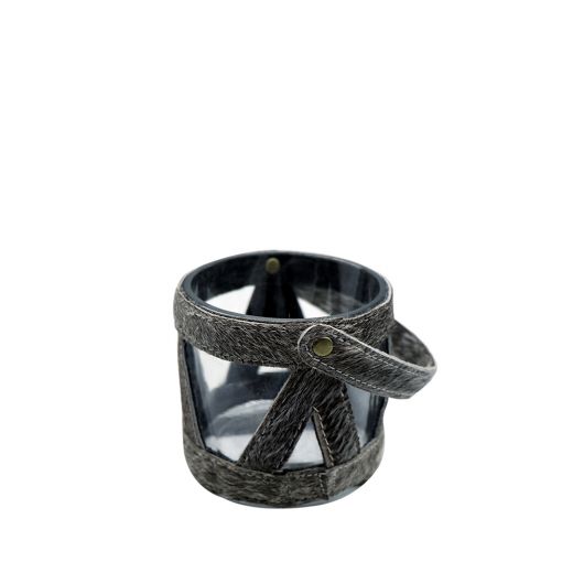 *windlicht koe hengsel grijs 10cm*