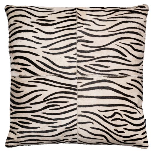 *kissen kuh zebra 45x45cm*