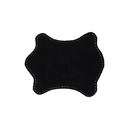 *untersetzer kuh form zebra 11x10cm*