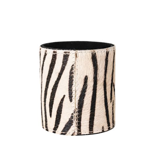 *bleistiftbecher kuh zebra 10cm*