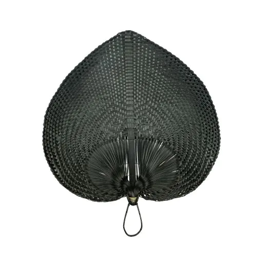 bambus ventilator schwarz 63cm*