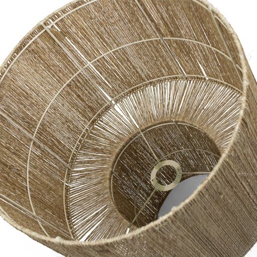 jute lamp 60cm (incl. elec. snoer)