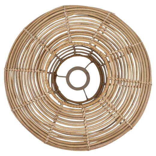 rattan wall lamp 32cm (incl. elec. wire)*