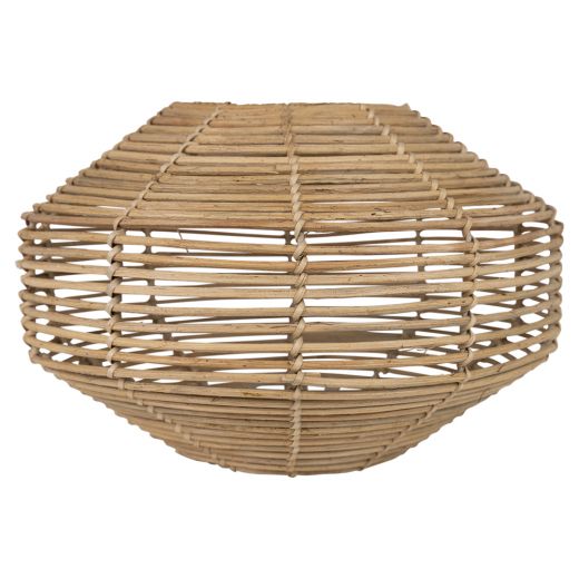 rattan wall lamp 32cm (incl. elec. wire)*