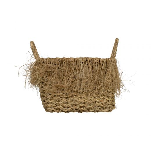 seagrass basket fraying rectangle (set of 3)*