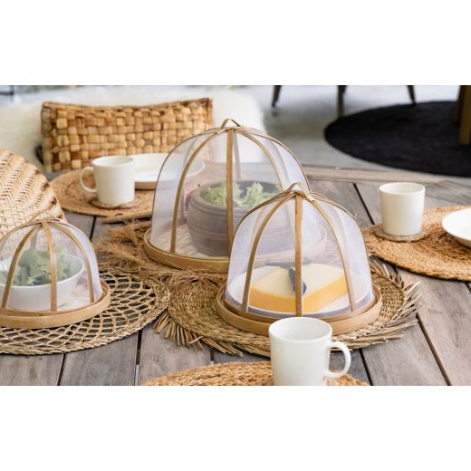 seagrass placemat round natural 38cm