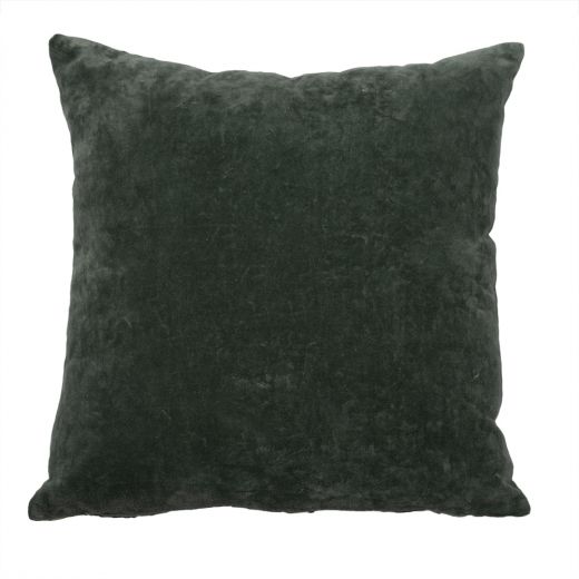 cushion velvet charming crested bird 45x45cm*