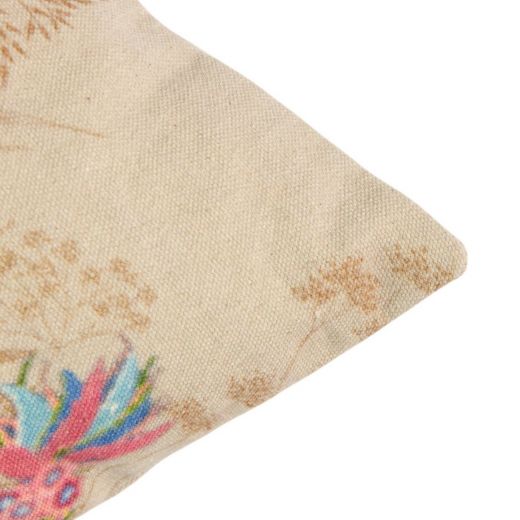 Kissen bestickt Wildblumen bunter Mix 45x45cm