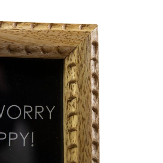 fotolijst mango hout gesneden 10x15cm