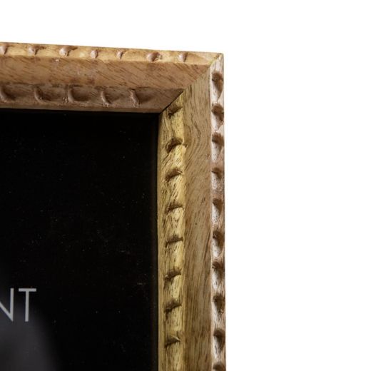 fotolijst mango hout gesneden 20x25cm
