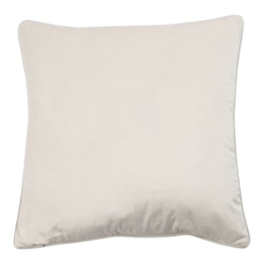 Cushion botanical leafs beige 45x45cm