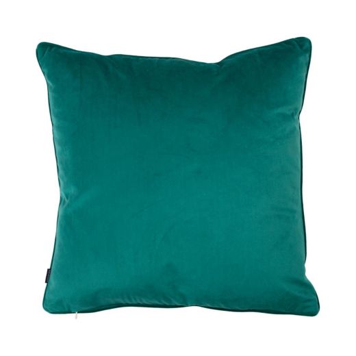 Kussen Portret jaguar petrol 45x45cm