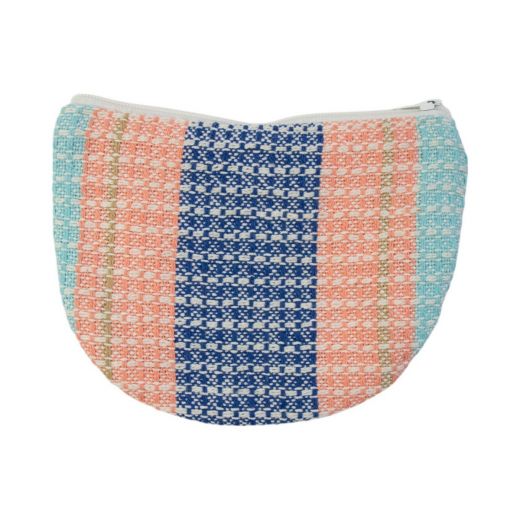 Tasje Waffle blauw 15x20cm
