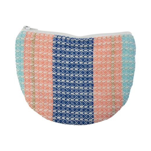 Tasje Waffle blauw 15x20cm