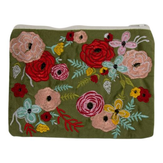 Tasje Joy olijf groen h15 d20cm