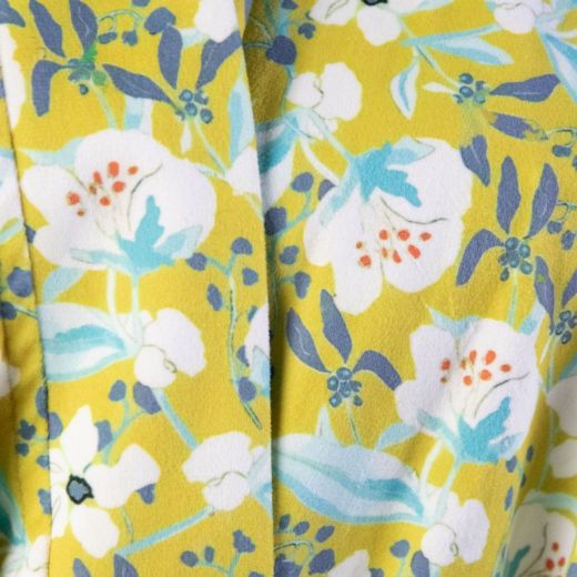 Kimono Velvet marie green onesize 112cm