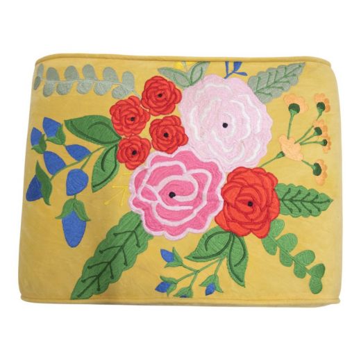 Hocker Joy yellow 52x40x40cm
