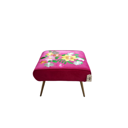 Hocker Joy fuchsia pink 52x40x40cm