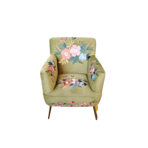 Chair Joy olive green 66,5x68x97cm