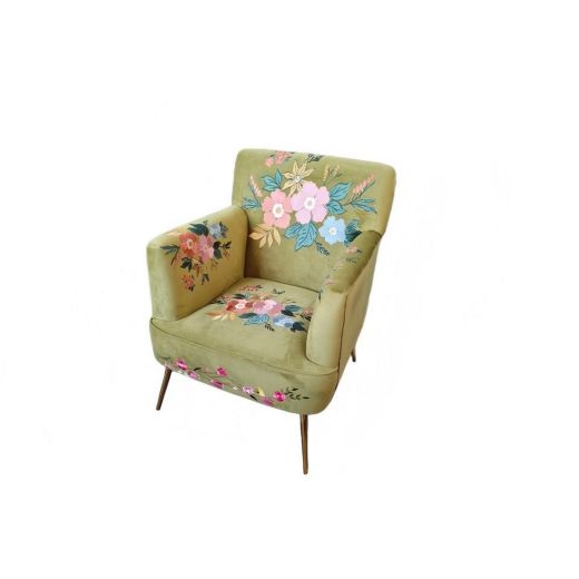 Chair Joy olive green 66,5x68x97cm
