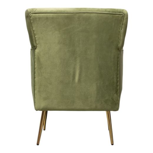 Chair Joy olive green 66x54x76cm