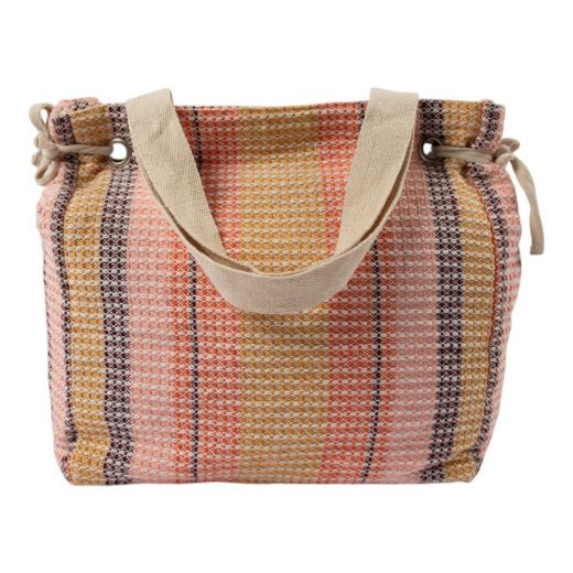 Travelbag Waffle orange 35x35x15cm