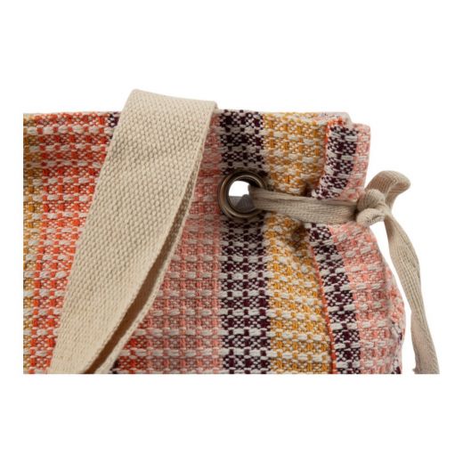 Travelbag Waffle orange 35x35x15cm