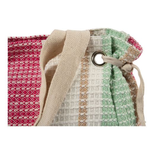 Travelbag Waffle pink 35x35x15cm