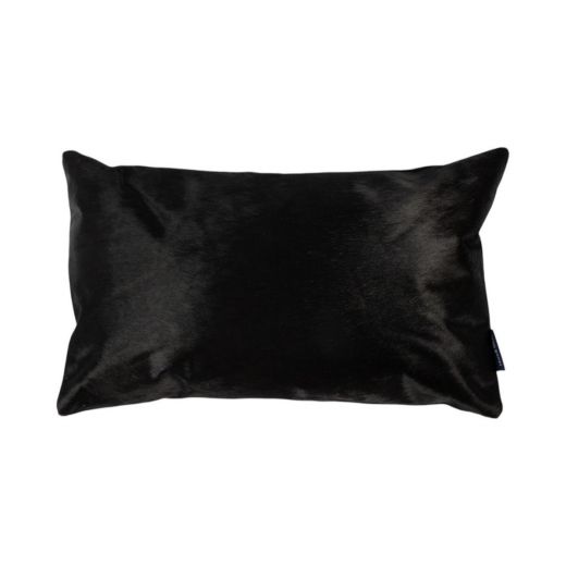 kussen koe uni zwart 30x50cm