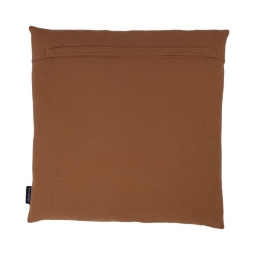 cushion cow plain brown 45x45cm (bos taurus taurus)