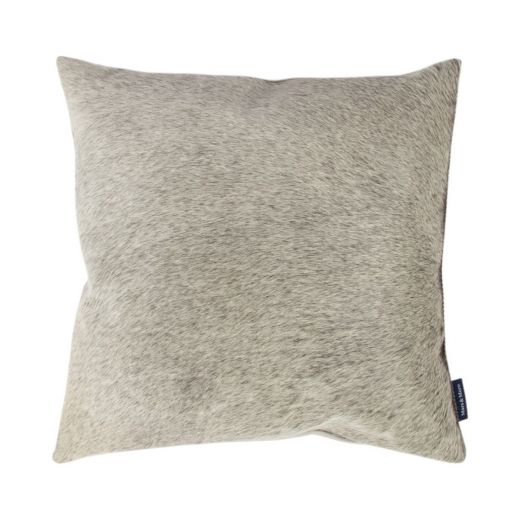 cushion cow plain grey 45x45cm (bos taurus taurus)