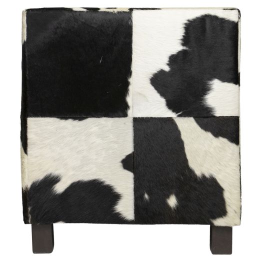 chair club cow black/white 73cm (pallet) (bos taurus taurus)