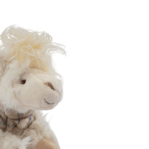 Kuchseltier Alpaka off white 18cm