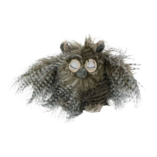 doudou cheveux longs chouette 18cm