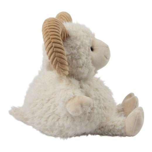 Knuffel Ram off white 33cm
