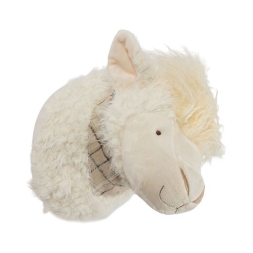 Wand Kopf Alpaka off white M