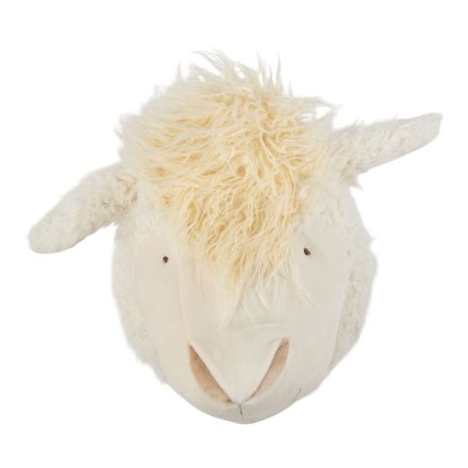 Wand Kopf Alpaka off white XL