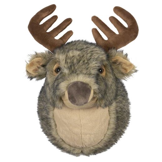 doudou tête de mur cerf 30cm*