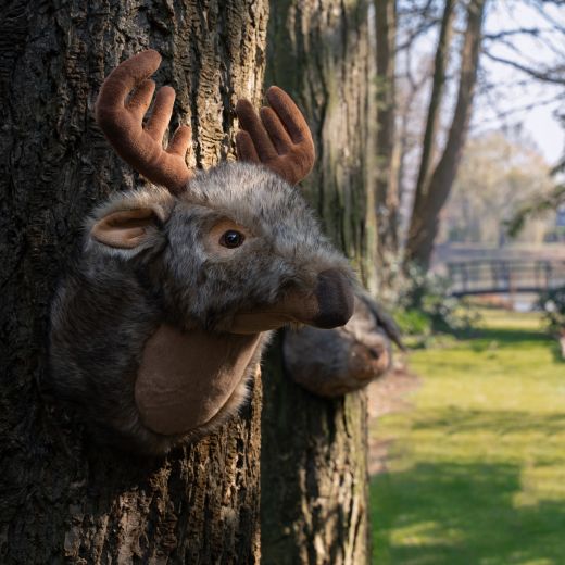 cuddly toy deer wall head 30cm*