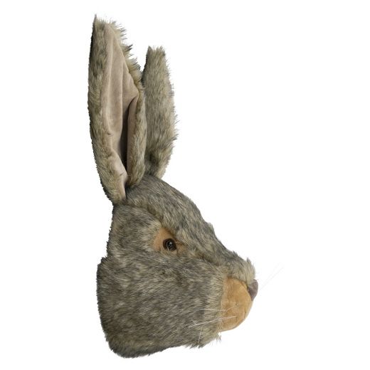 doudou tête de mur lapin 30cm*